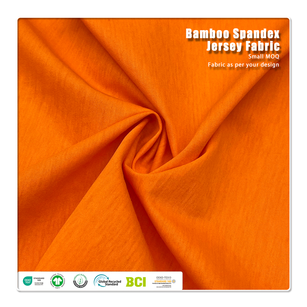 Удобная и приятная к телу ткань-джерси плотностью 150 г/м², 72% хлопок, 28% полиэстер, подходит для пошива длинных юбок