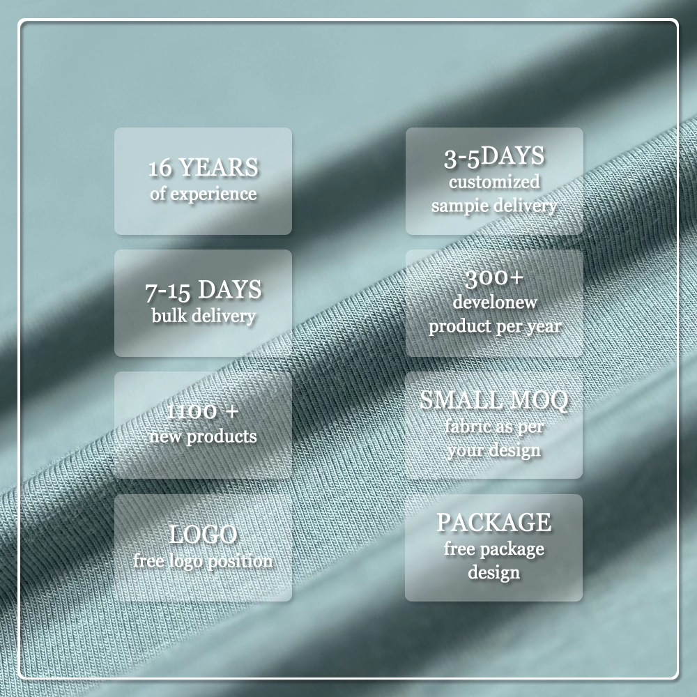 Benefici per la pelle 71% lyocell di bambù 24% chitosano 5% spandex tessuto a coste 1x1 adatto per abbigliamento relax