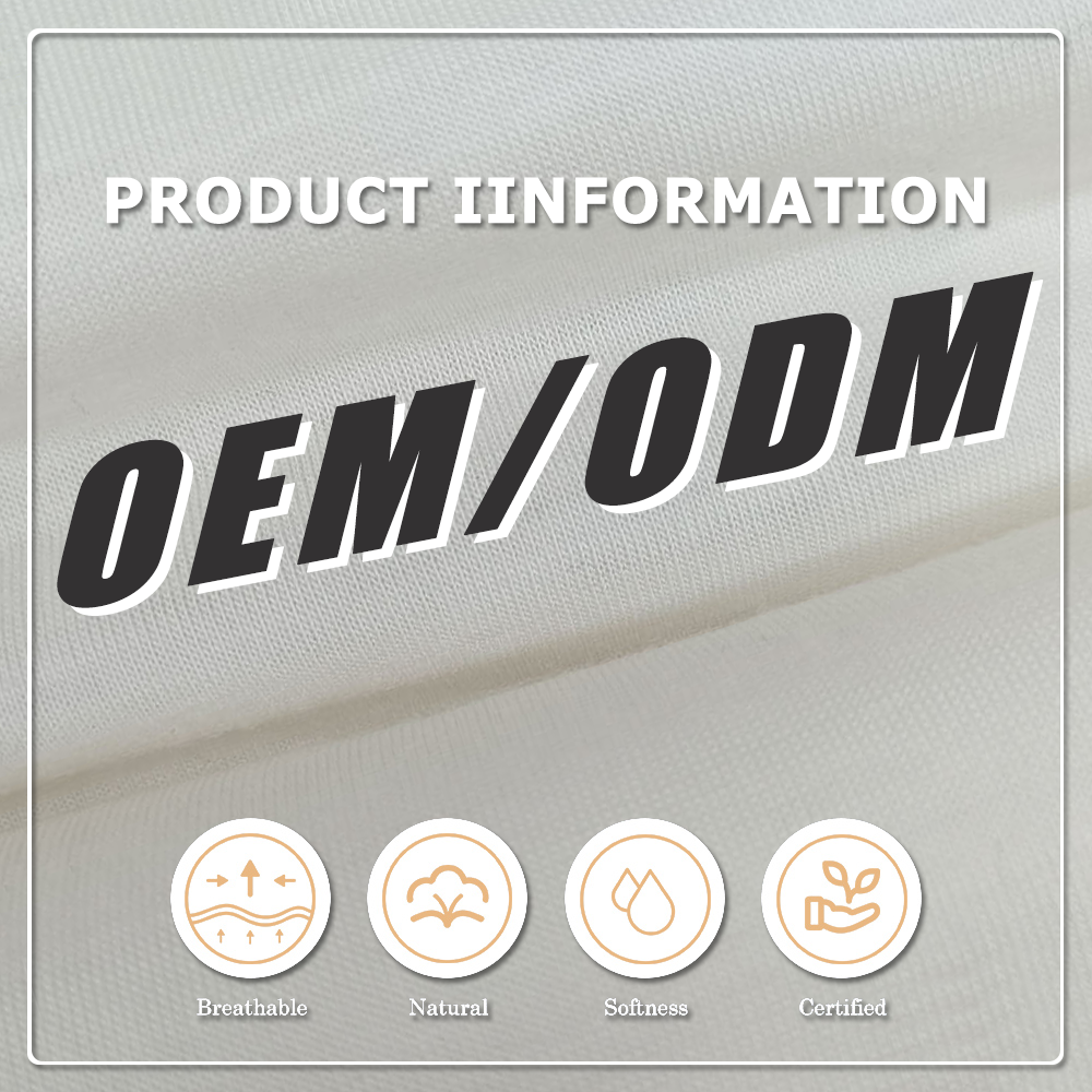 Skin-Friendly Knitted Single Jersey Bed Sheet Fabric 50% Milk Protein 50% Lyocell Composed Eco-Friendly Ingredients Sleepwear