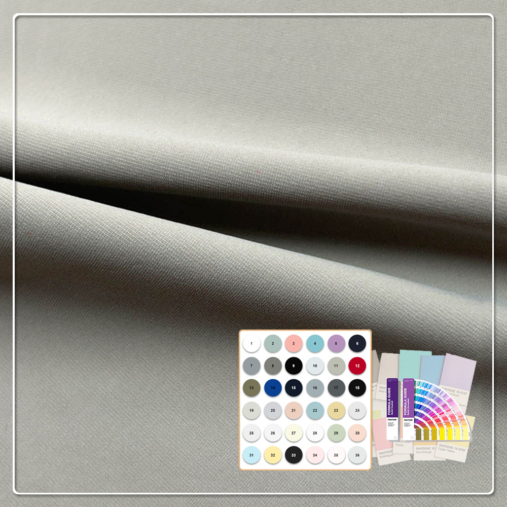 Eco-Friendly Stretch Quick-Dry Windproof Breathable Anti-Bacteria Wrinkle Resistant 77% Nylon 23% Spandex Fabric for Sportswear