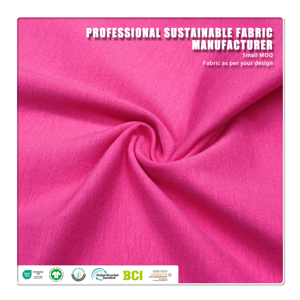 Ультрамягкий джерси из хлопка со спандексом 92/8 с сертификатом OEKO-TEX® для повседневного комфорта