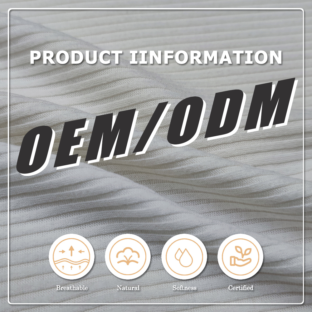 Eco-Gentle 4x4 Rib Bamboo Blend for Babywear & Blankets