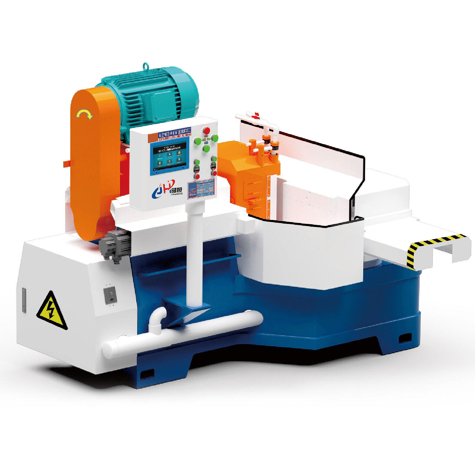 מכונת דקריה חד-צדדית מדויקת ברביעית צירים ב-CNC