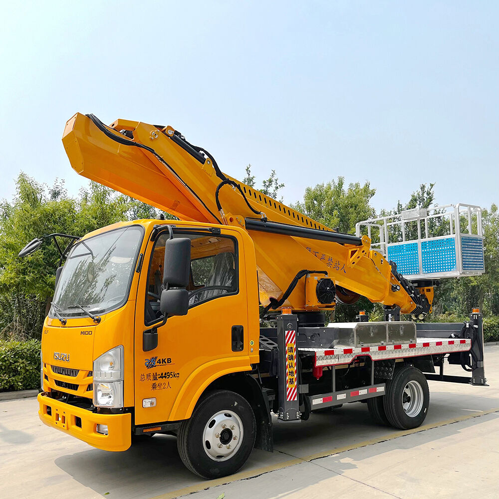 Isuzu Chassis 34 Meter Working Height Aerial Work Platform Truck