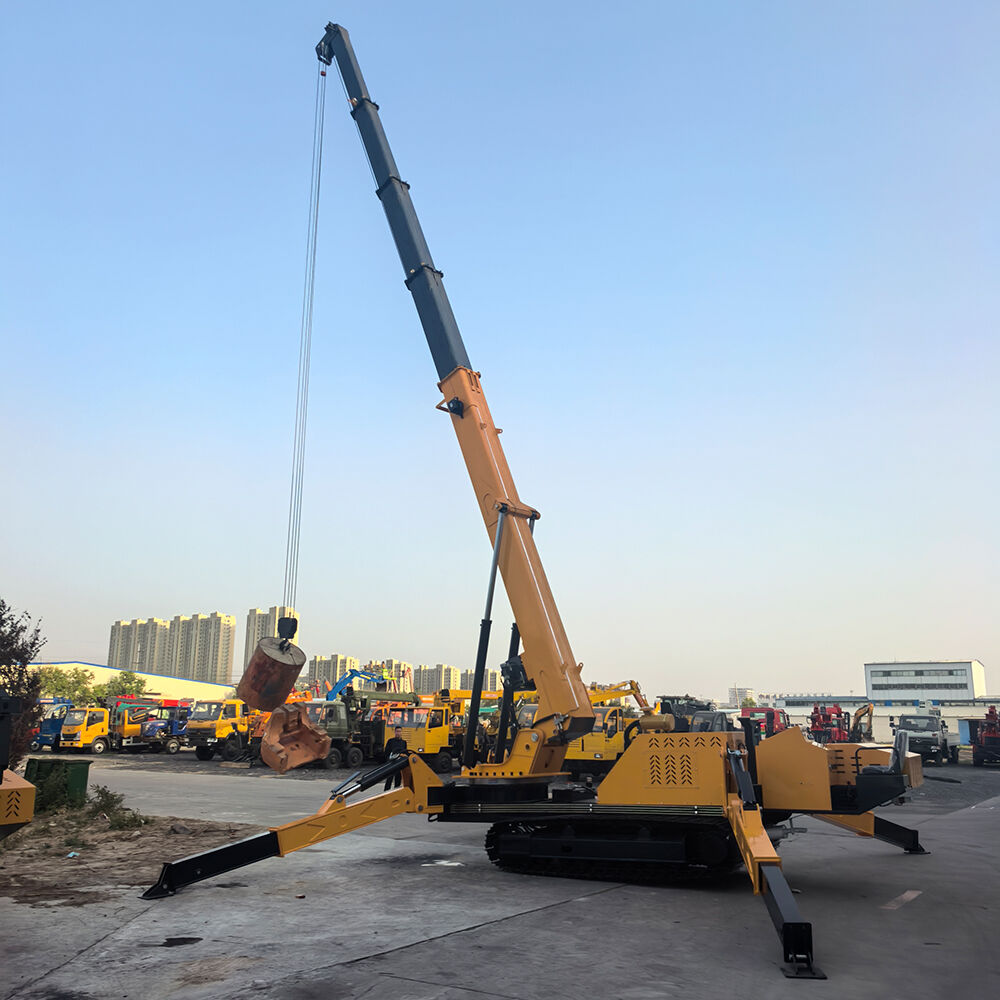 12Ton Crawler Spider Crane