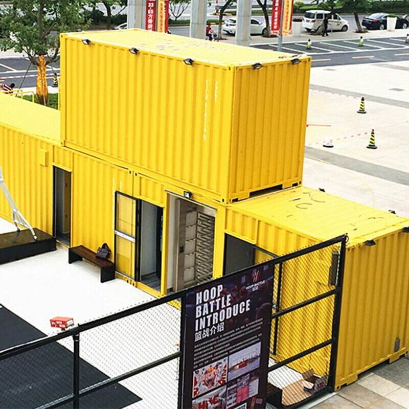 Manila:Container Basketball Court