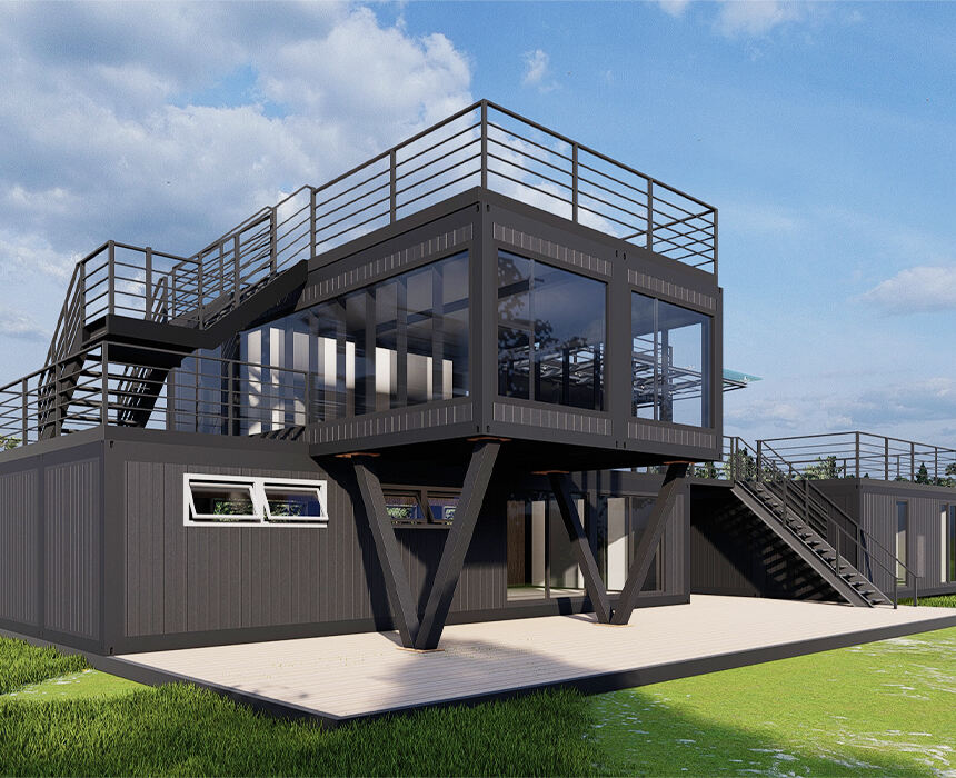 Design Introduction: Two-story Container Restaurant in Italy