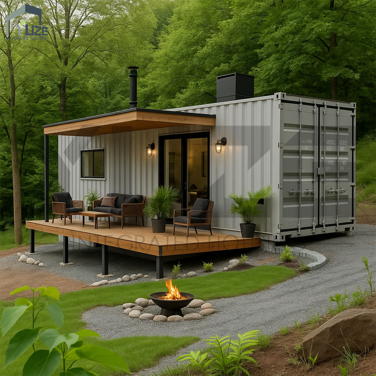 maison en conteneur