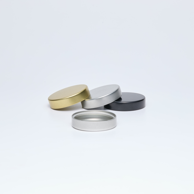 Factory Supply 45mm 45/400 Unishell Cap Thread Screw Caps Tinplate Cap for PET and Glass Capsule Bottle Wholesale Direct Sales