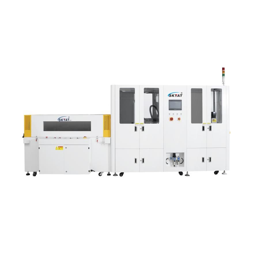 Middle-seal Corner-cutting Wrapping Machine for High-Speed POF Film Packaging