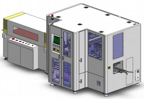 Double bag making high speed Middle-seal Corner-cutting  Wrapping Machine ---ZF03DL