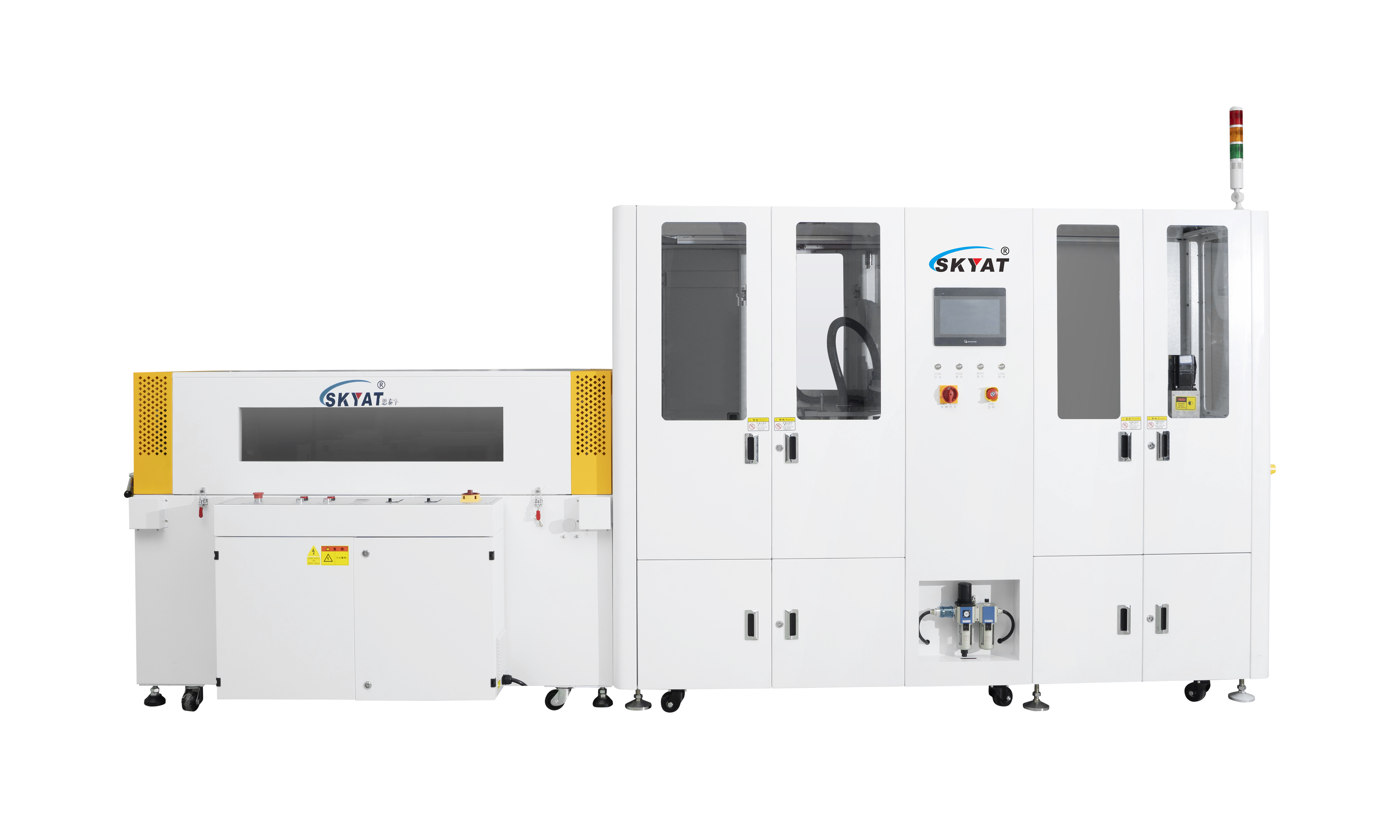Vollautomatische Vierkant-Schneid- und Laminiermaschine steigert die Effizienz