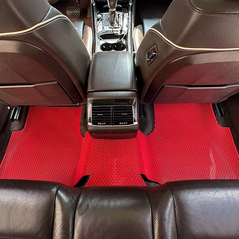 Custom Car Factory  Supply Customizable Luxury Car Mat Car Floor Mats Waterproof Eco-friendly PVC Car Mats Full Set supplier