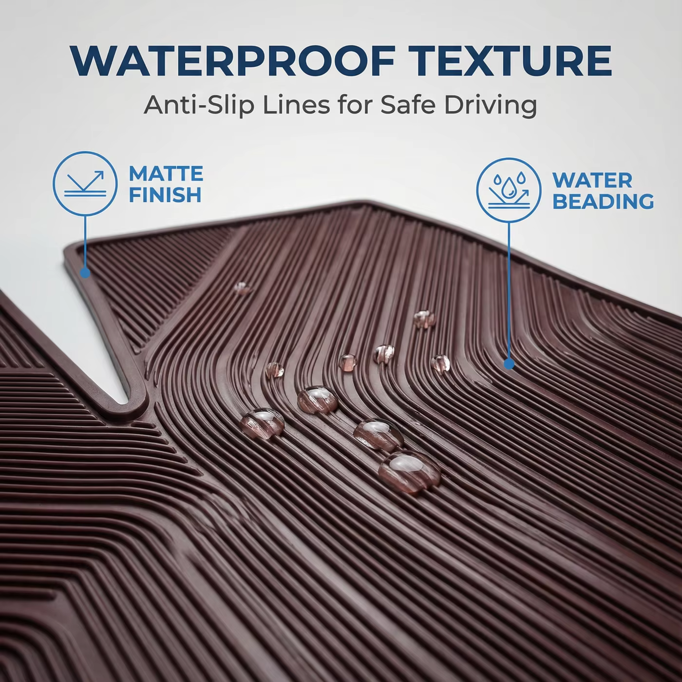 ARTES Customize Automotive Floor Mats All Weather Protection Heavy Duty Car Mats Fits Tesla Model Y factory