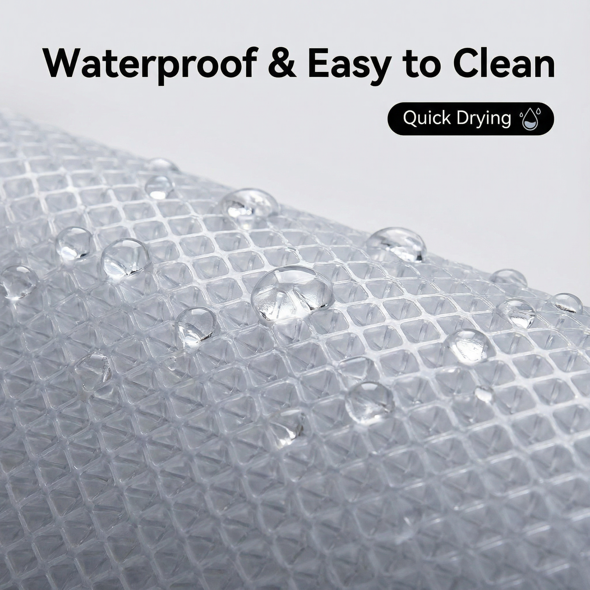 Jaké materiály zajišťují, že je podložka pro kočičí plnivo snadno čistitelná a odolná vůči pachům?