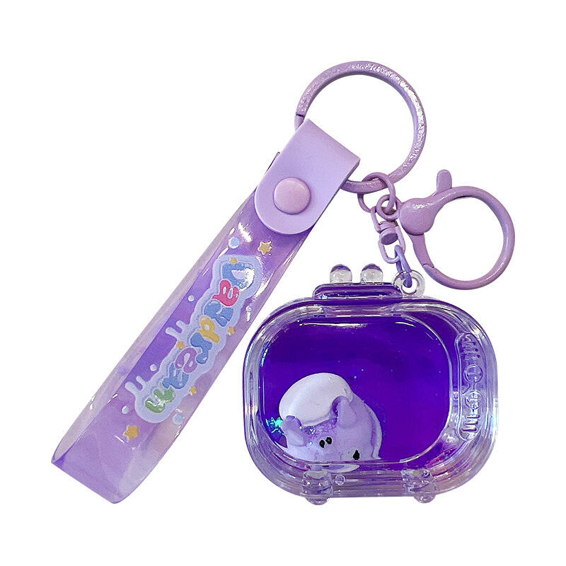 Acrylic Oil Keychain