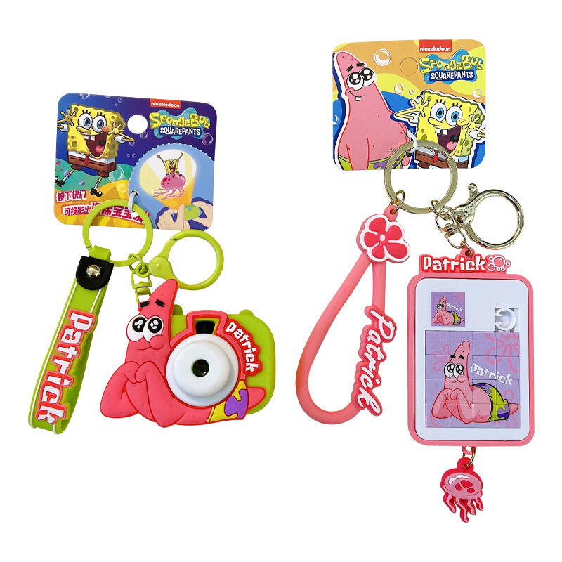 Kolekcja breloków z Patrickiem Gwiazdą z serialu SpongeBob SquarePants – oficjalne licencjonowane ozdoby do torebek