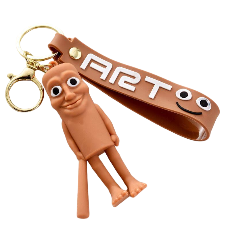 Tung Tung Sahur Bombardino Crocodildo Tralalero Tralala PVC Keychain