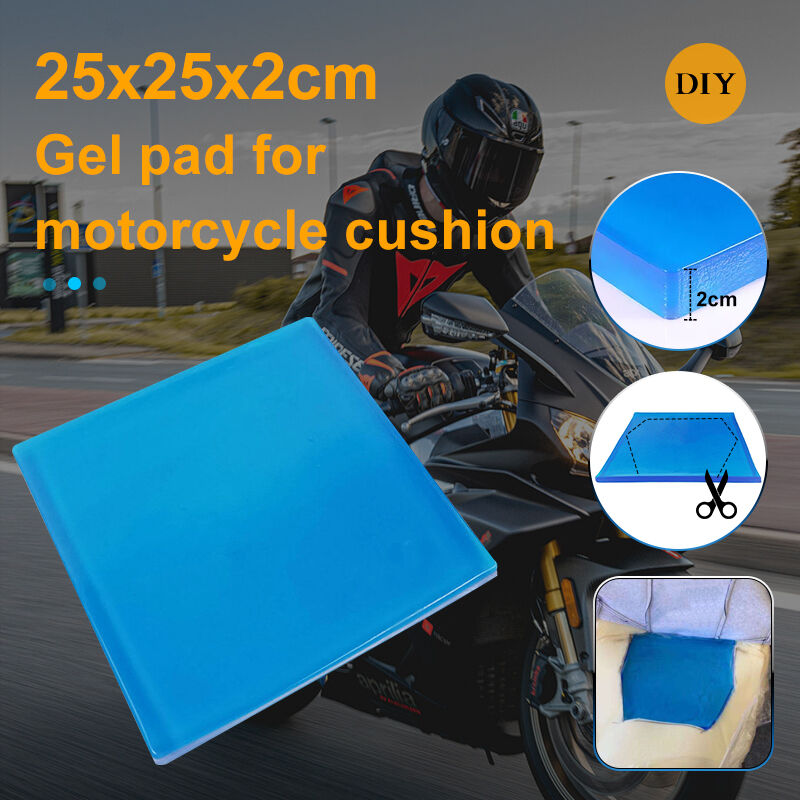 gelový výplňový materiál o rozměrech 50 × 35 × 2 cm