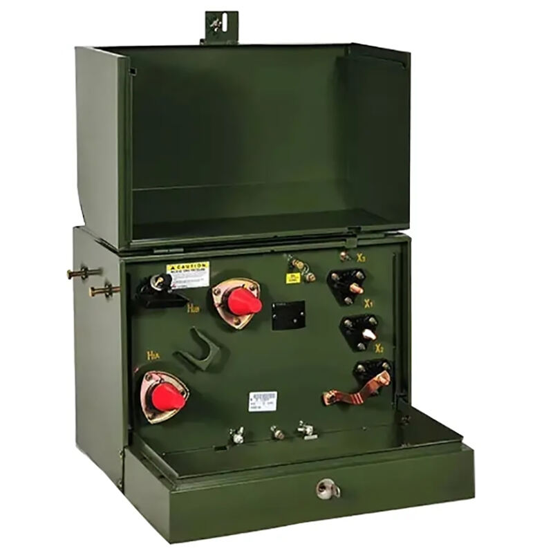 SINGLE - PHASE PAD MOUNTED TRANSFORMER