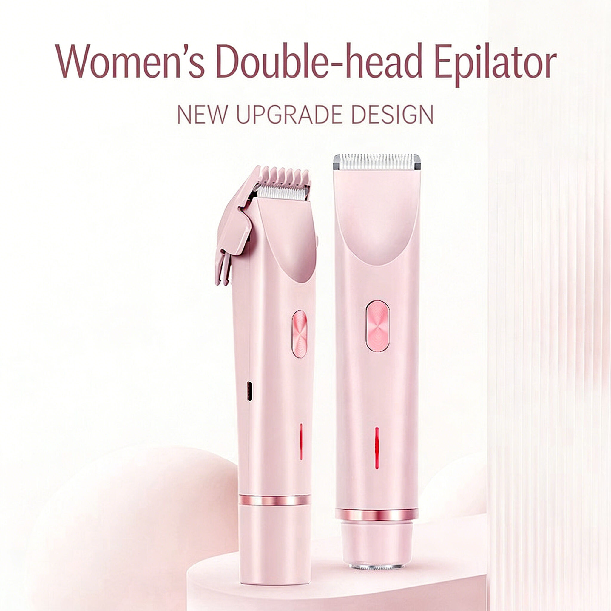 Dropshipping rafvöndur fyrir konur – USB-hleðsluportfjölnotaður IPX7 vatnsþéttur tvöfaldur rafvöndur