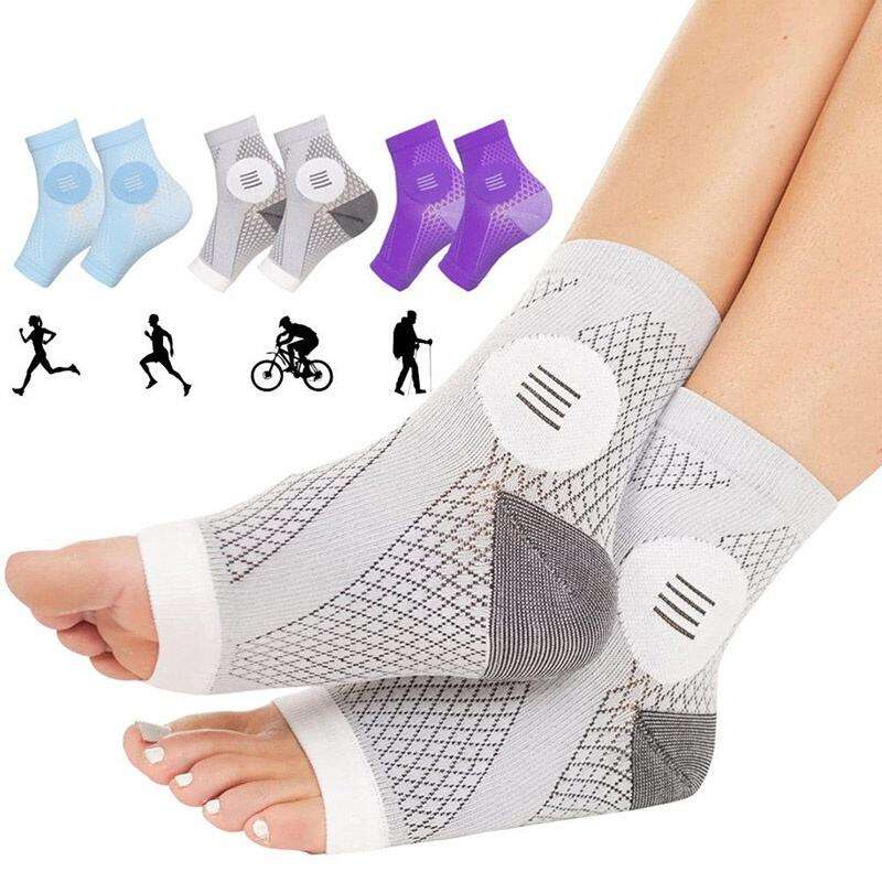 Dropshipping, sportsänkor, sommaren tunna, basket, cykling, mot vrickning, fottryck, ankelstöd, ankelbandage, kompressionstrumpor