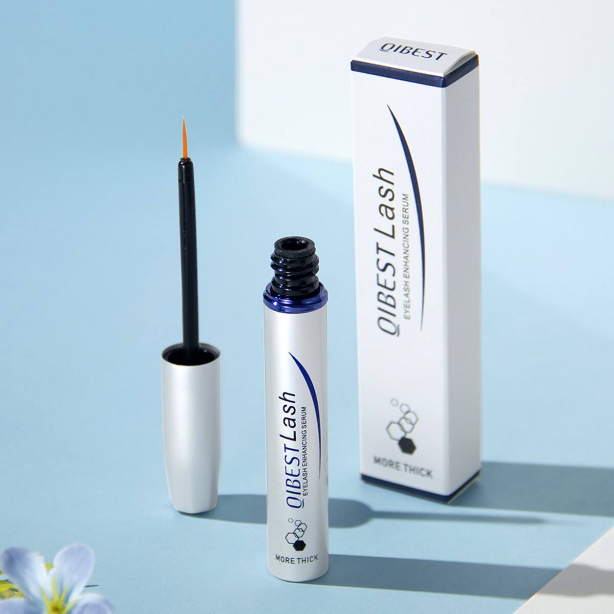Dropshipping Products Natural Eyelash Liquid Mascara Black Curling Eyelash Brow Mascara Treatment Eyelash Growth Liquid