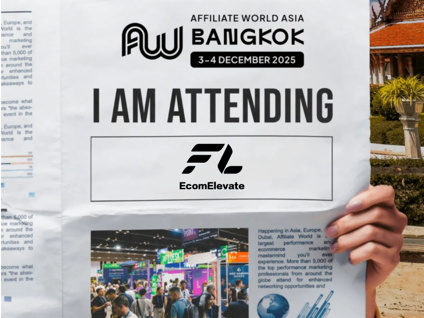 FL EcomElevate se une a Affiliate World Asia 2025 — El corazón del marketing de afiliación