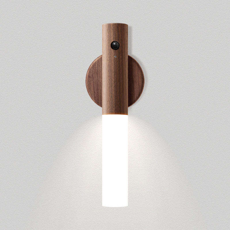 Dropshipping LED Night Light with Motion Sensor USB & Battery Power Source Touch Control Mode Plastic Body for Bedroom & Living Room