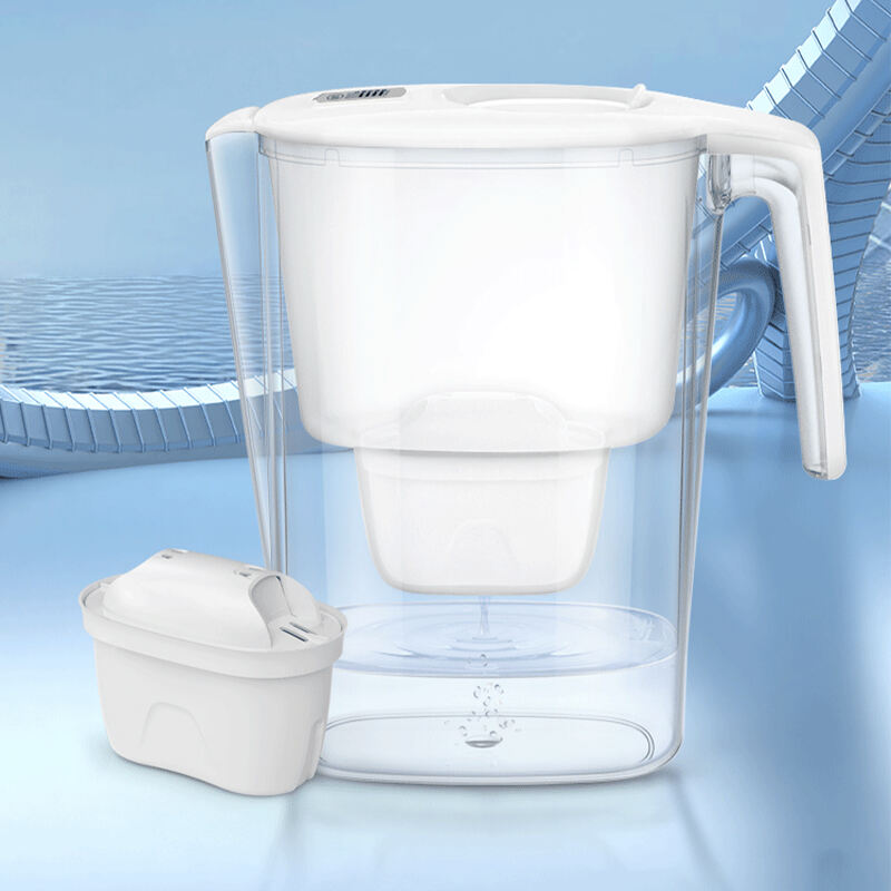 Dropshipping Supplier Services Deep Filtration Clear Housing Healthy Drinking Water Activated Carbon Filter Pitcher Jug Water Filters System