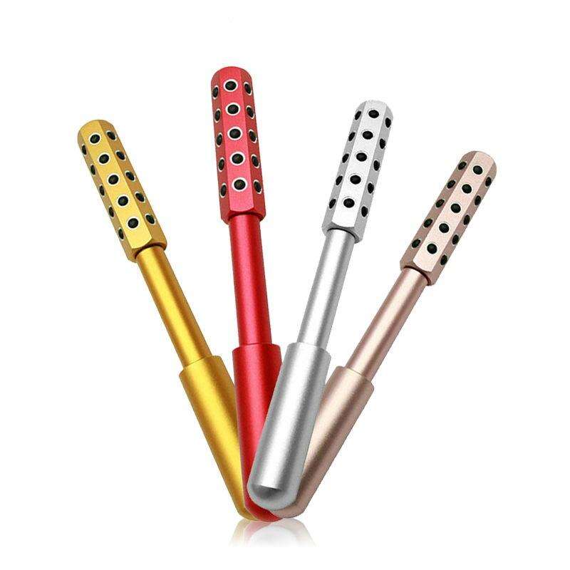 Dropshipping Skin Care Lifting Beauty Facial Lift Radiance Roller Germanium Stone Roller Uplift Face Ball Massage Roller