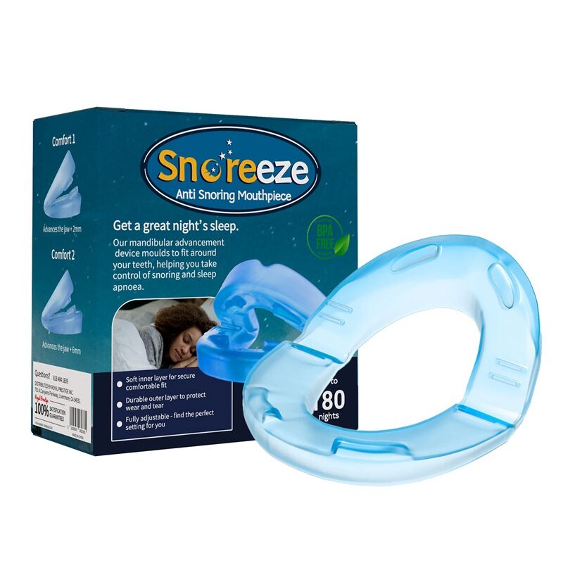 2025 Dropshipping Products Silicone Anti-Snore Mouthpiece Bruxism Night Sleep Mouthguard Tray Stop Apnea Guard