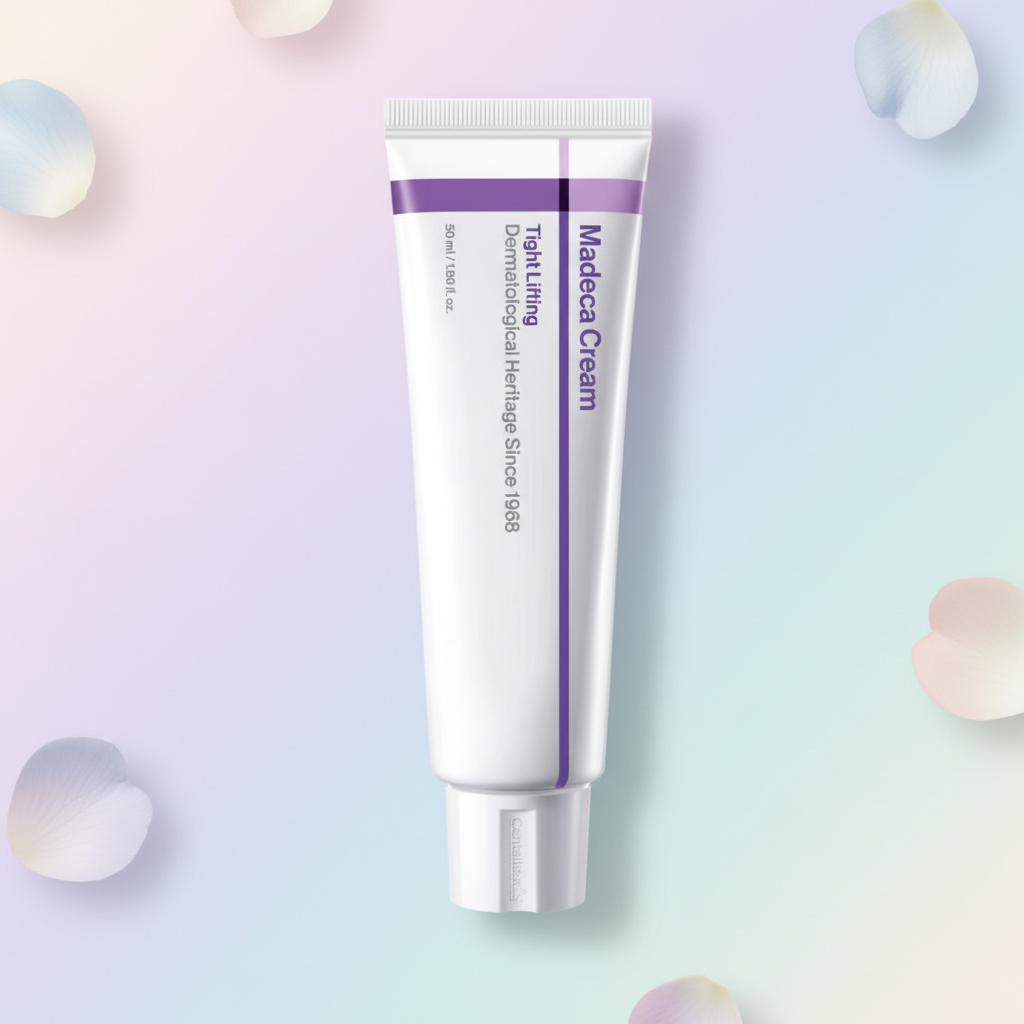 Dropshipping Madeca andskotakrem frá framleiðanda – Centella vökvaðar og bleikjandi krem, þjónusta fyrir útfærslu, 50 ml húðvörn