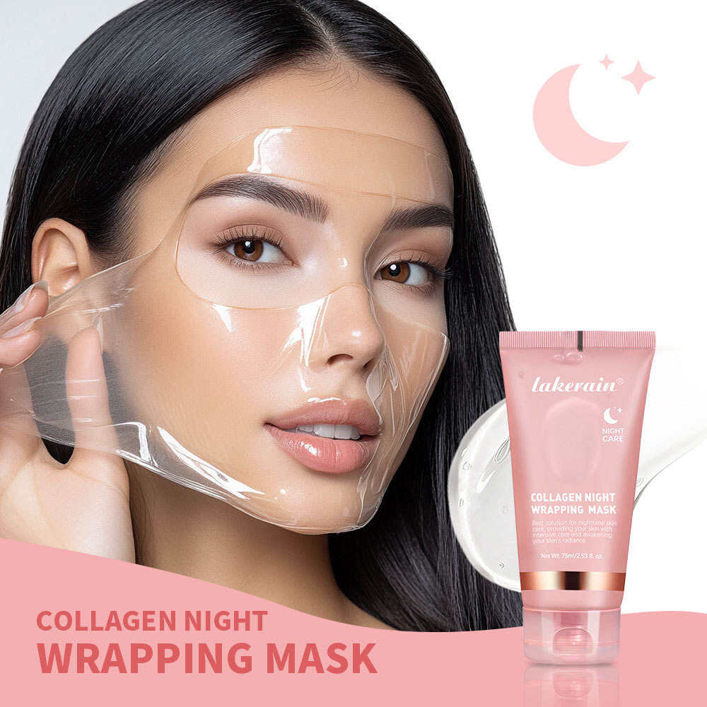 Dropshipping Korean Deep Collagen Mask Peel Off Mask Face Anti Wrinkle Lifting Skin Care Masks Bio Pack Night Wrapping Woman Overnight Skin