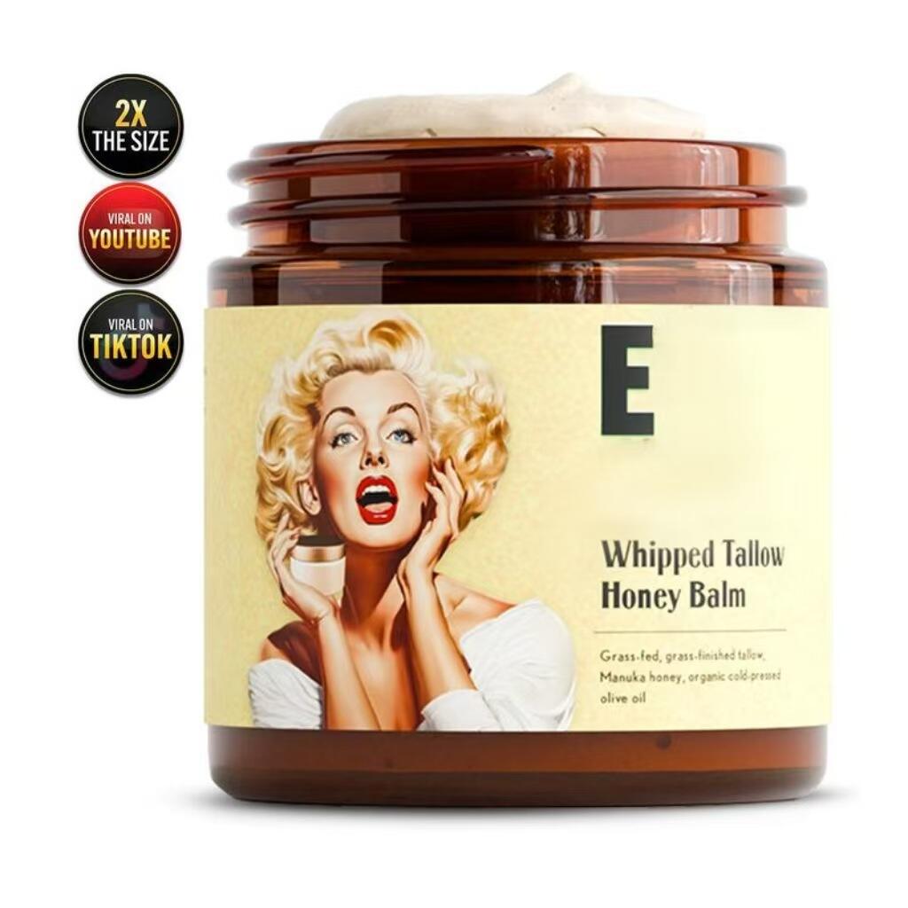 Dropshipping Privaatetiket Geslaan Tallow Honing Balm Gesig Balm Diep Liggaam Vochtin Gevoed Hidreer Nourish Geslaan Tallow Room