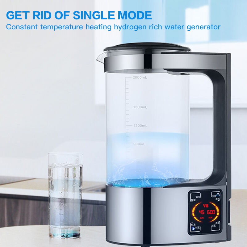 Dropshipping Products Portable Hydrogen Rich Water Bottle Purifier Household Electric Hydrogen Water Generator Maker