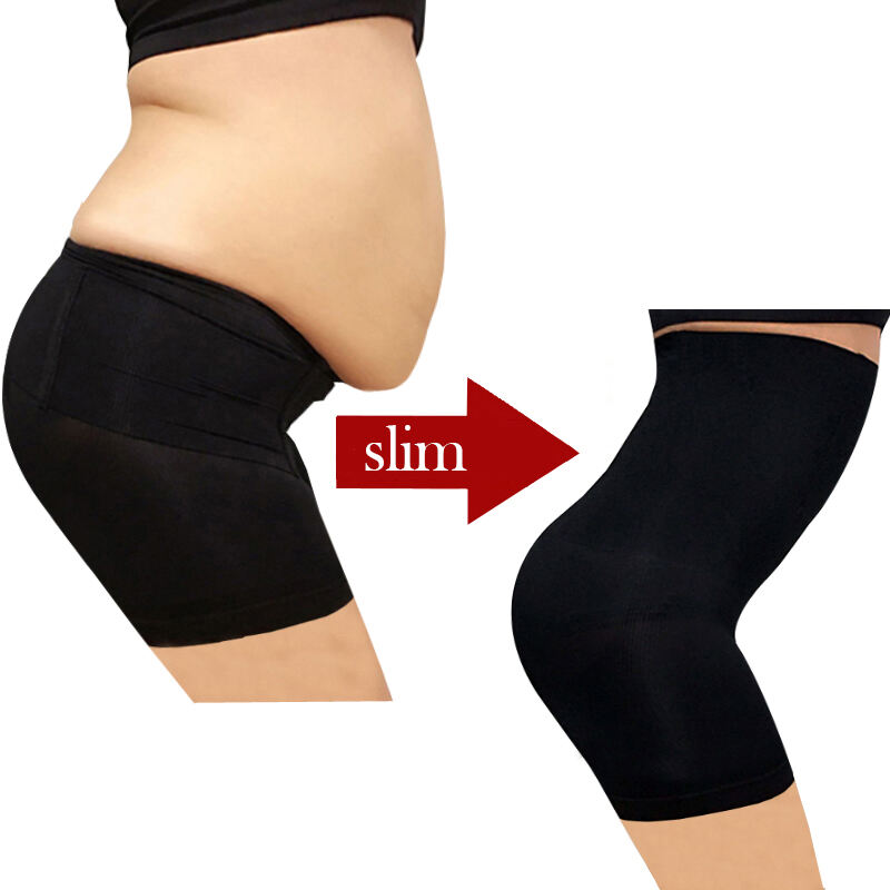 Dropshipping Plus Size Underwear High Waist Women's Control Pants Body Shaper Seamless Slimming Pants Thin Control Panties
