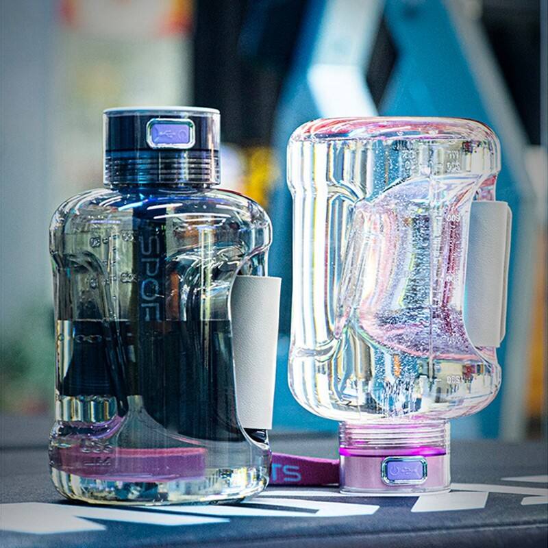 Dropshipping Products 1.5L Hydrogen-Rich Gym Sport Portable Water Bottle Water Filter High-concentration Hydrogen USB Custom Luxury Gift