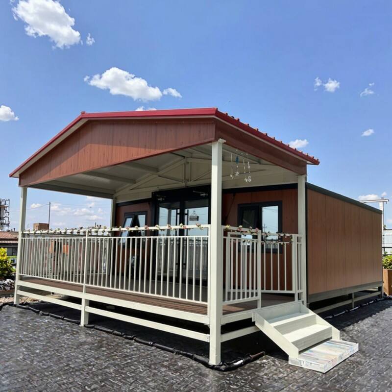 Rumah Kontainer Ekspandabel Siap Pakai 3 Kamar Tidur Rumah Prefab Modular