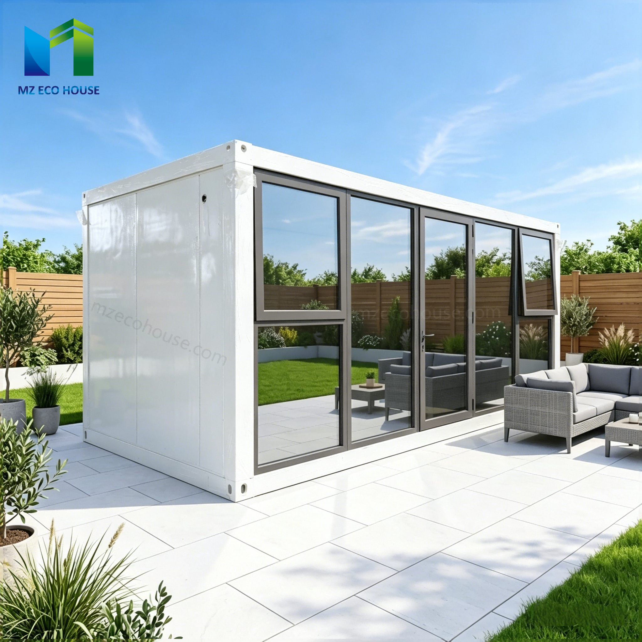Zero Waste, High Speed – Folding Container House for Modern Living