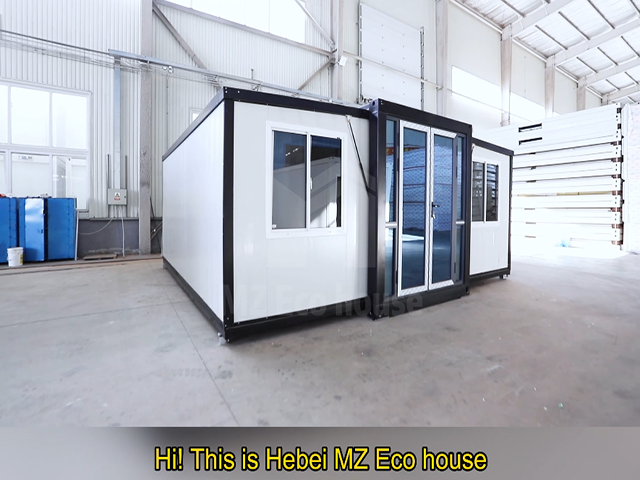 Rumah Kontainer yang Dapat Diperluas 20ft 40ft Rumah Prefab Mewah Custom