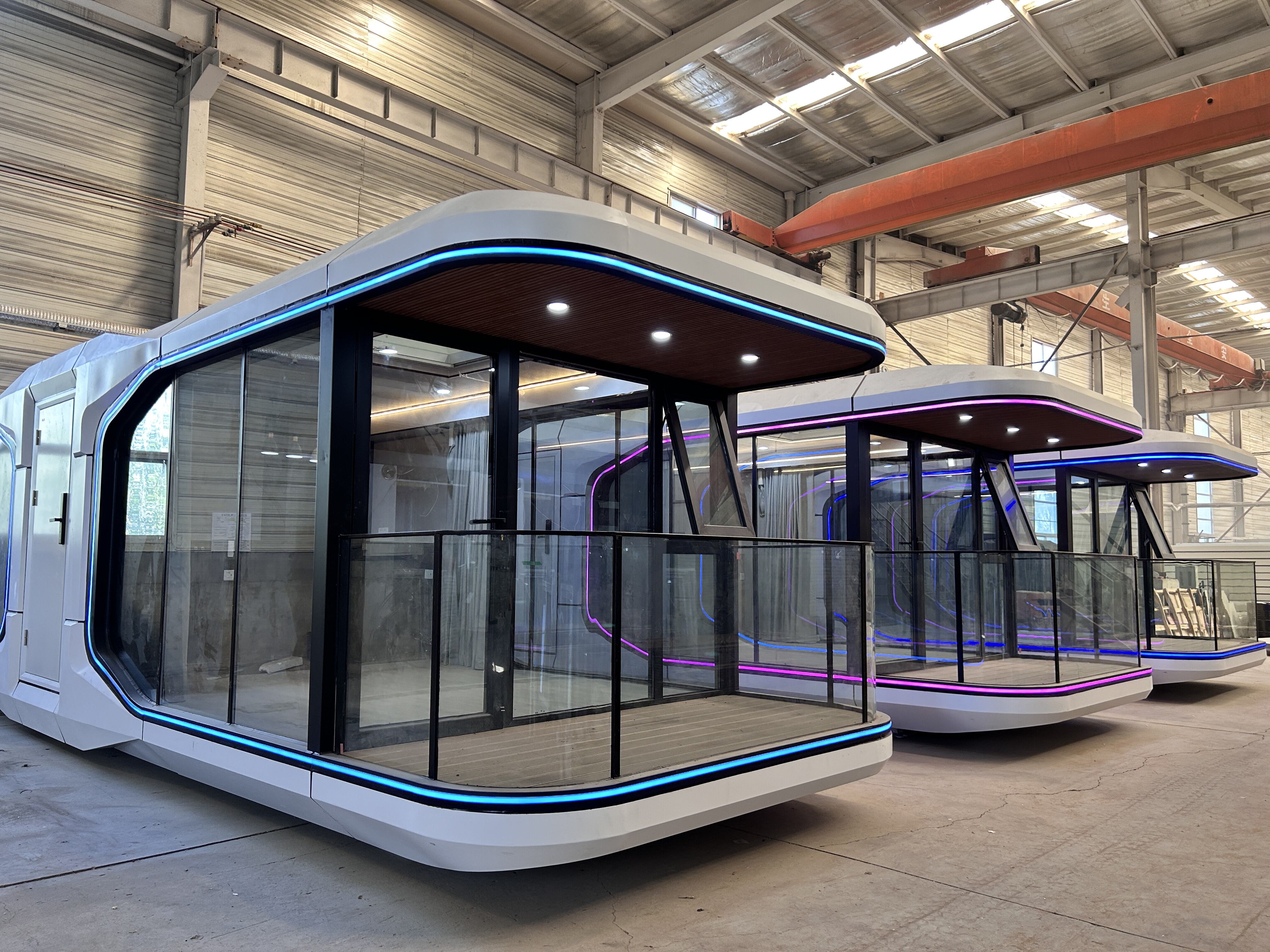 Casa Cabine Espacial à Prova de Fogo – O Futuro da Vida Segura