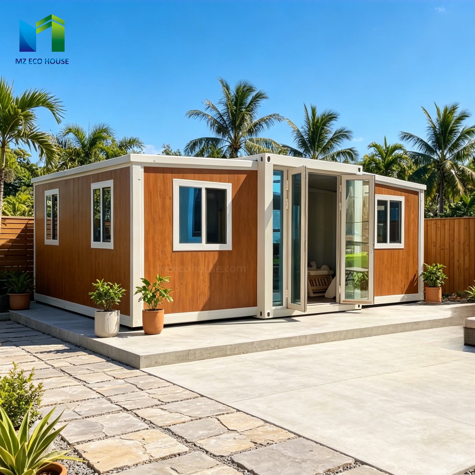 Custom Expandable Tiny Container Villa for Tourism Glamping Resort