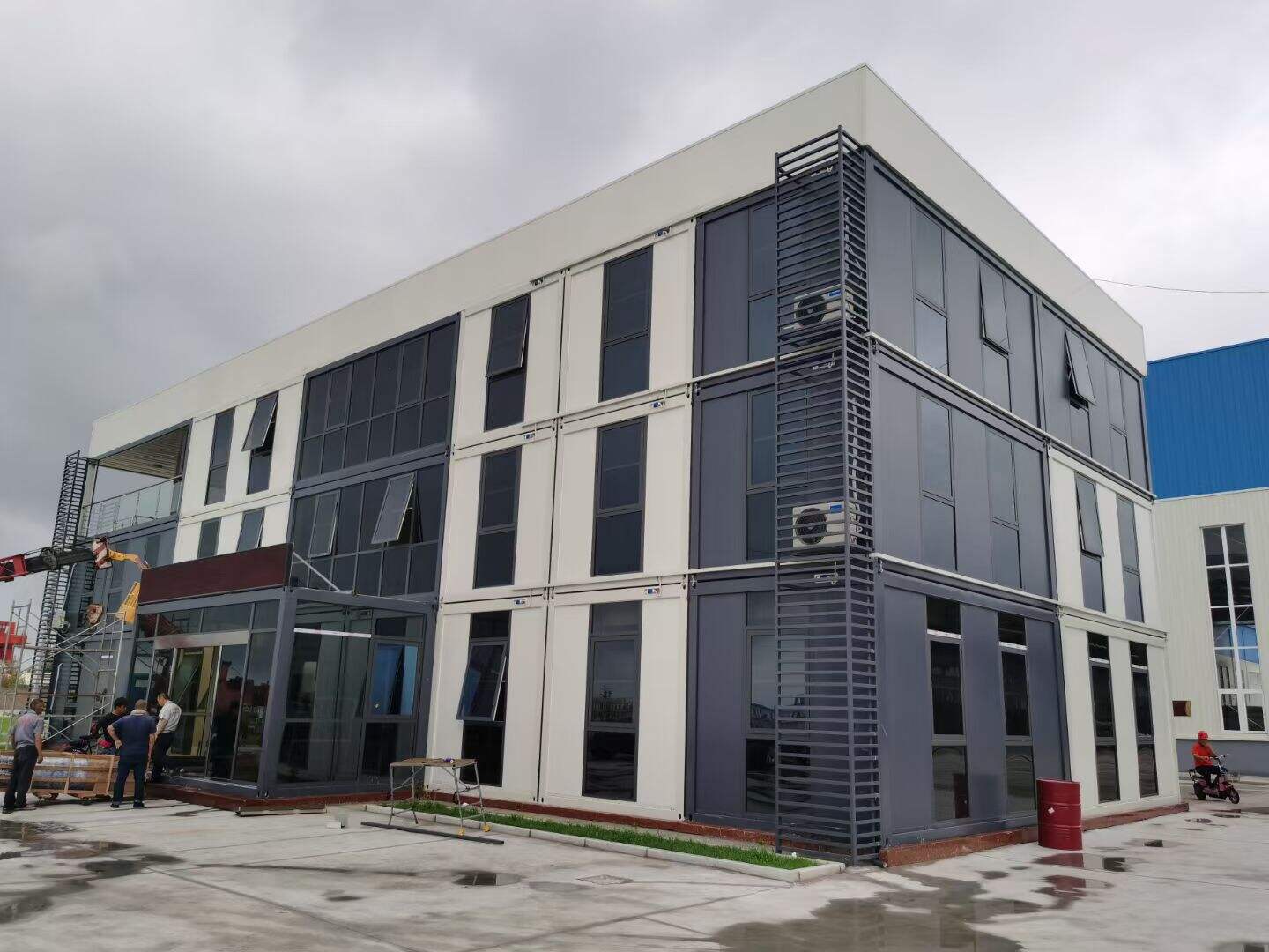 Proyek Gedung Kantor di Belanda