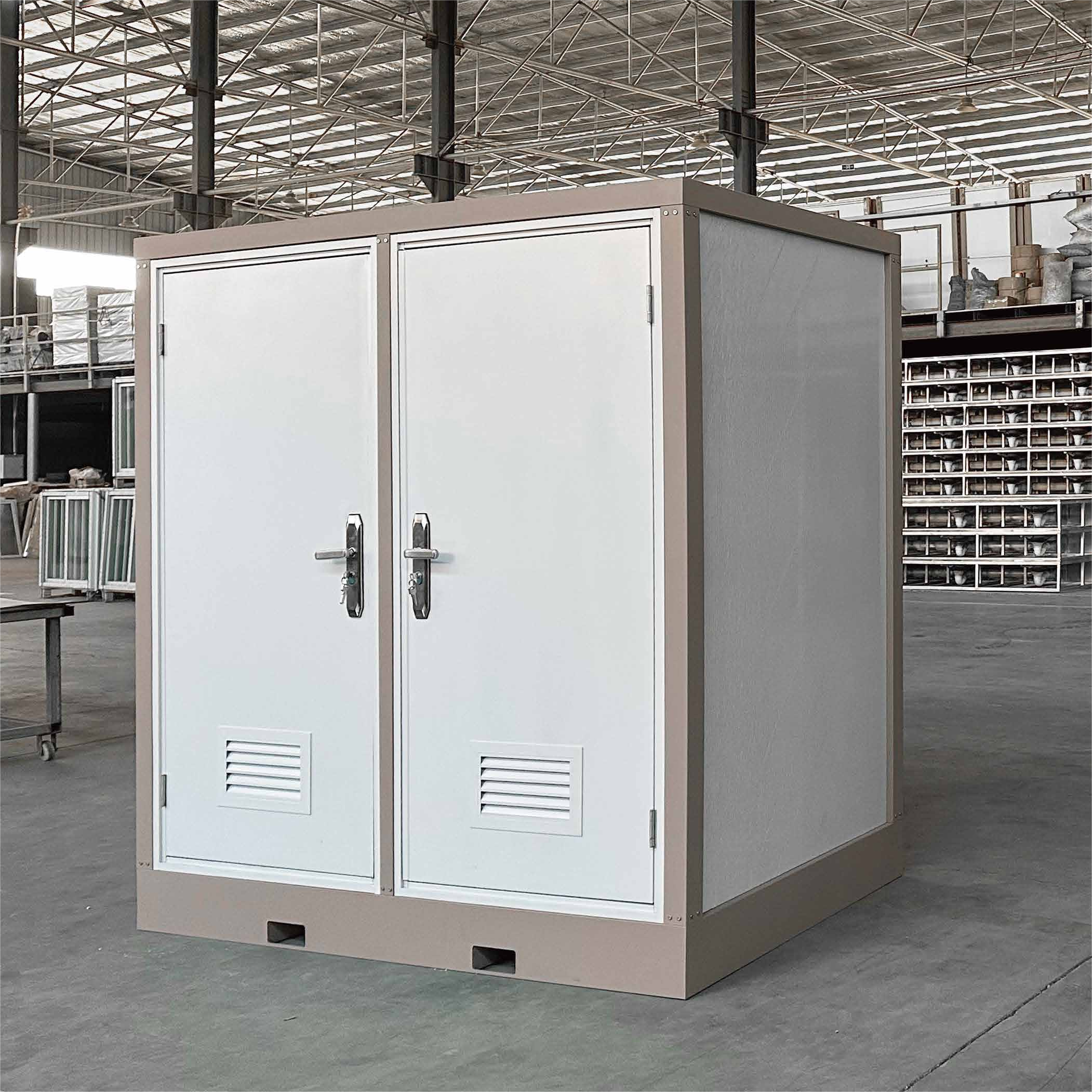Kontainer Toilet Portabel Prafabrikasi Kontainer Bergerak