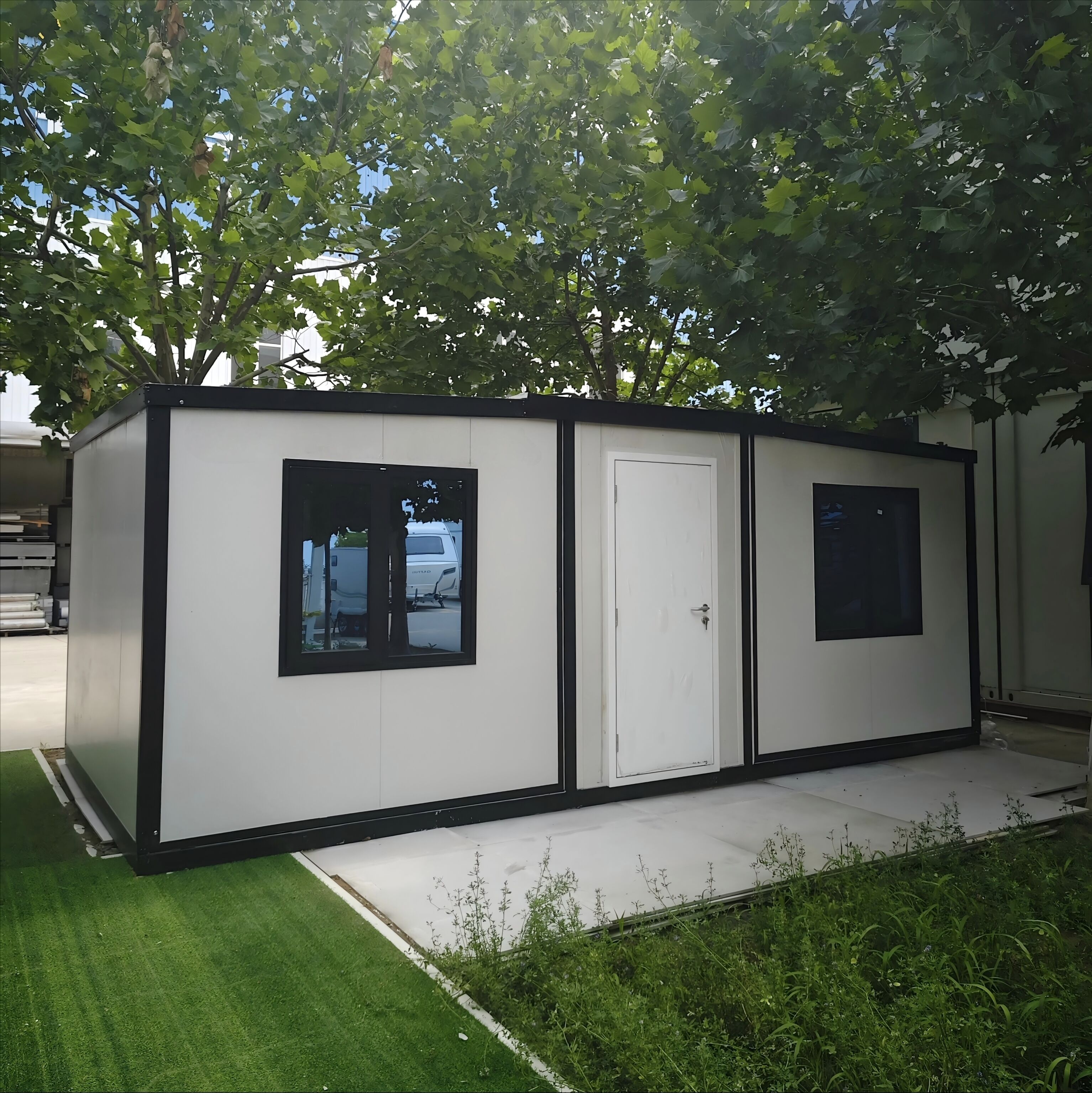 rumah Kontainer 10ft Ekspansibel untuk Hotel Rumah Kontainer Prefab