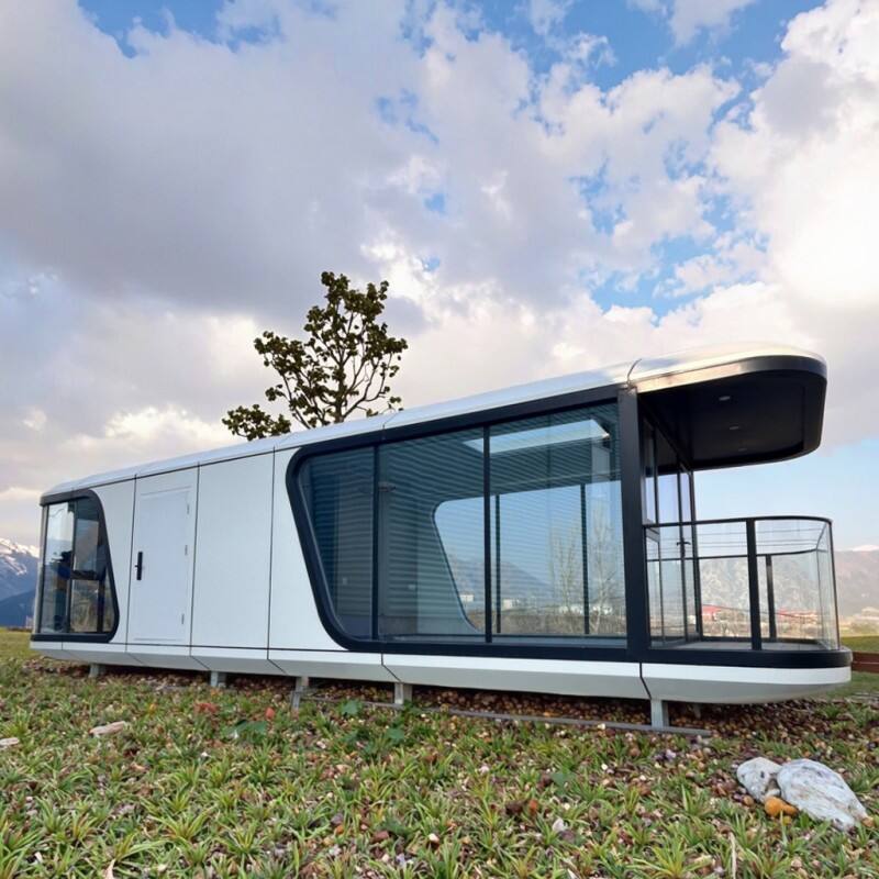 Hotel Pintar Kapsul Tidur Mobile Prefabricated Tahan Air untuk Villa