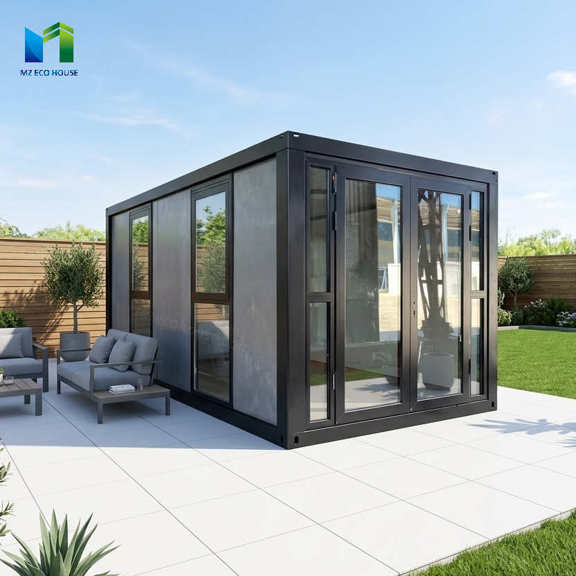 MZECOHOUSE: 20ft Z-Folding Prefab Container Houses for Global Shipping