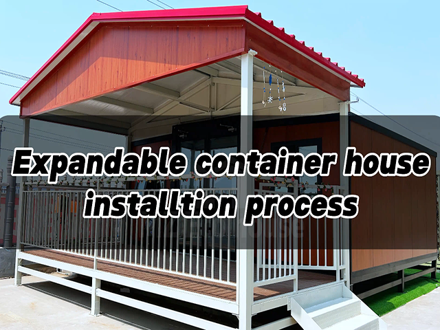 Proses Instalasi Rumah Kontainer yang Dapat Diperluas