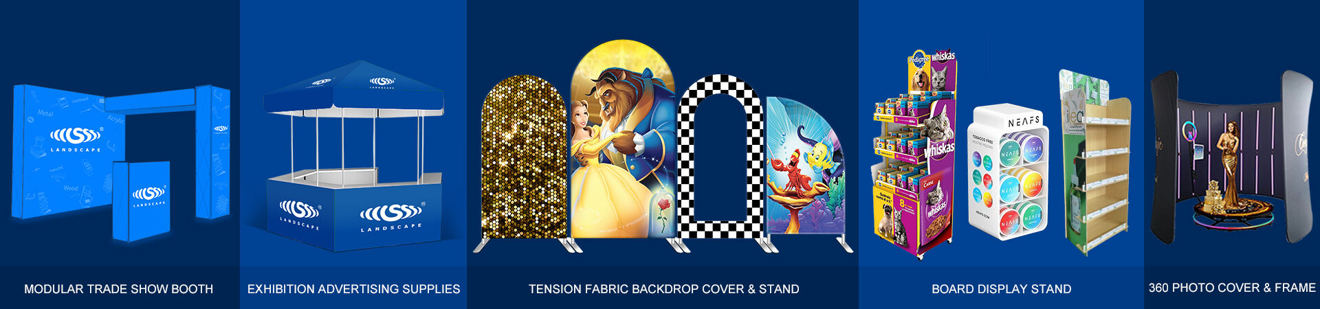 Round background cover